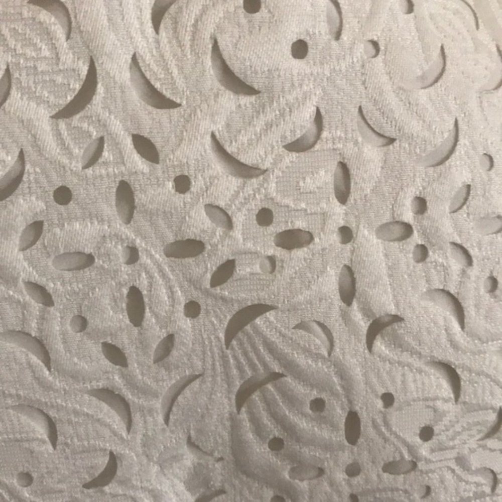 Rachel Roy Laser Cut Lace Shirt  Dress in White size 4 - Picture 6 of 8